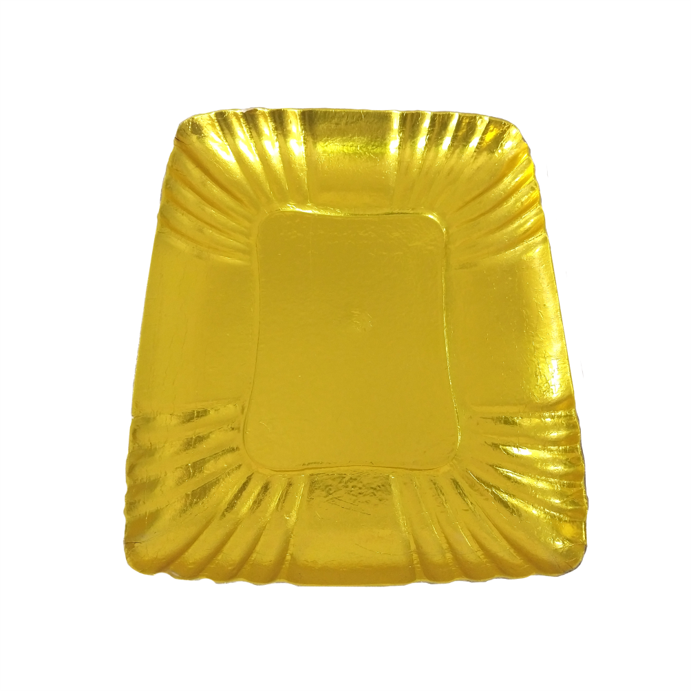 BANDEJAS DE PAPELÃO LAMINADAS OURO